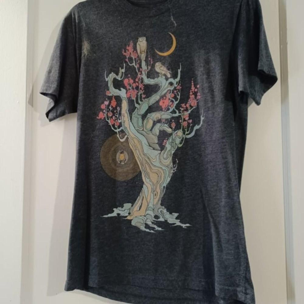 CURBSIDE CLOTHING - T-Shirt, Grey, Small Size